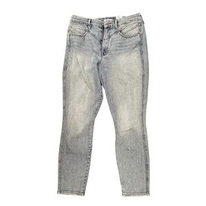 Good American Acid Wash 90s Crop Skinny Jeans Size 14 / 32”